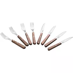 Set tacâmuri friptură Lamart LT2062 Walnut, 8 buc.,