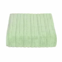 Prosop baie micro bumbac DELUXE verde, 70 x 140 cm, 70 x 140 cm