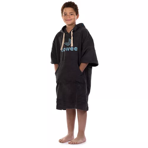 Poncho Teenager surf Towee, albastru, 60 x 90 cm