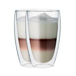 Set pahare termo, Maxxo „Cafe Latte" 380 ml