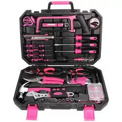 Set scule Sixtol Home Pink, 128 buc.