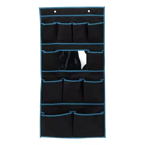 Organizator suspendat cu compartimente Redcliffs 45 x 90 cm, negru