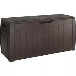 Ladă de depozitare pentru grădină Keter Hollywood maro, 270 l, 117 x 57 x 45 cm