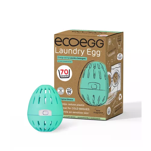 Ou pentru 70 de spălări ECOEGG, briză tropicală