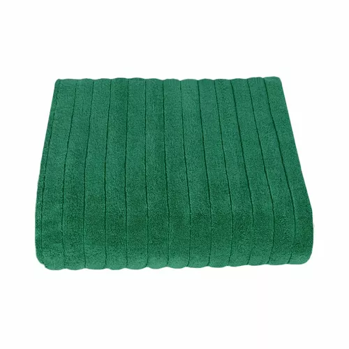 Prosop din micro bumbac DELUXE verde închis , 50 x95 cm, 50 x 95 cm