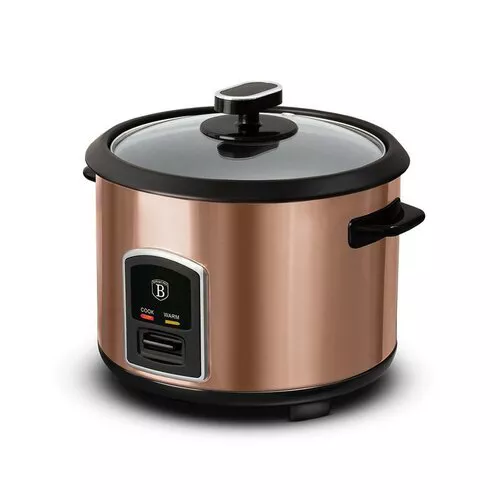 Aparat pentru preparat orez Berlinger Haus Rosegold Metallic Line, 1,8 l