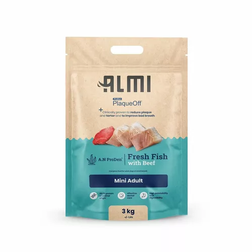 Granule cu alge marine ALMI Mini Adult , 3 kg