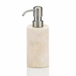 Dozator de săpun Kela Marble, bej, 175 ml