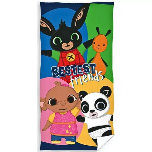 Prosop pentru copii Bunny Bing Best Friends , 70 x140 cm