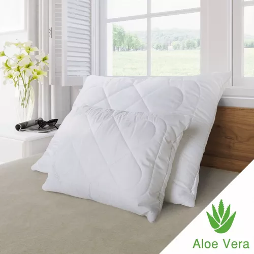 Pernă Aloe Vera cu fermoar 400 g, 45 x 60 cm