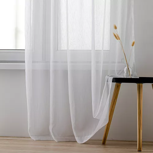 Perdea Homede Kresz Loops, alb , 280 x 140 cm, 280 x 140 cm