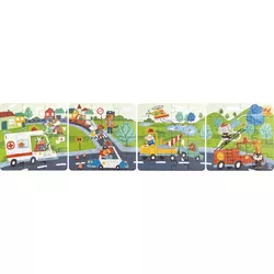 Puzzle Hape - Vechicule de salvare