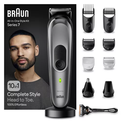 Set de styling pentru bărbați Braun MGK 7420 Grey