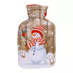 Thermophore cu capac din fleece Snowman