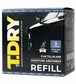 Rezerve pentru dezumidificator Everbrand T.Dry, neparfumate, 3 x 100 g