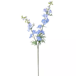 Floare artificială Delphinium albastru, 98 cm