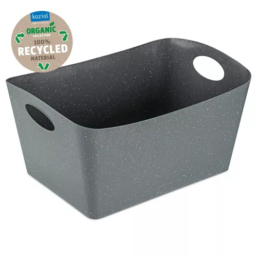 Cutie depozitare Koziol Boxxx L Organic, gri,15 l, 31 x 48 x 23,7 cm