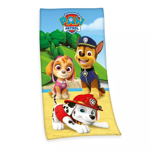 Prosop Paw Patrol La Plajă, 75 x 150 cm