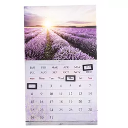 Calendar de perete Câmp cu lavandă, 30 x 50 cm