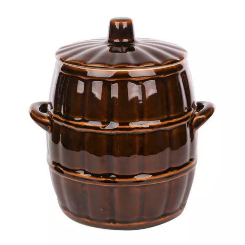 Oală ceramică cu capac Altom, 5 l