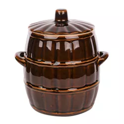 Oală ceramică cu capac Altom, 5 l