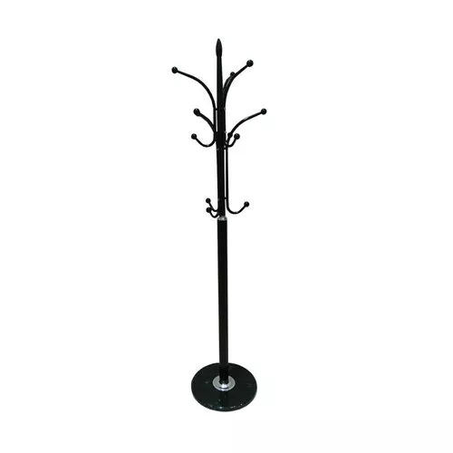 Cuier din metal Belvin 175 cm, negru