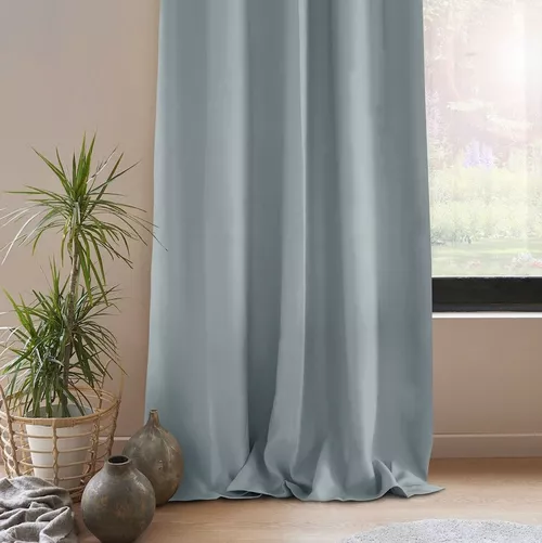 Draperie AmeliaHome Blackout EYELETS argintiu, 140 x 245 cm