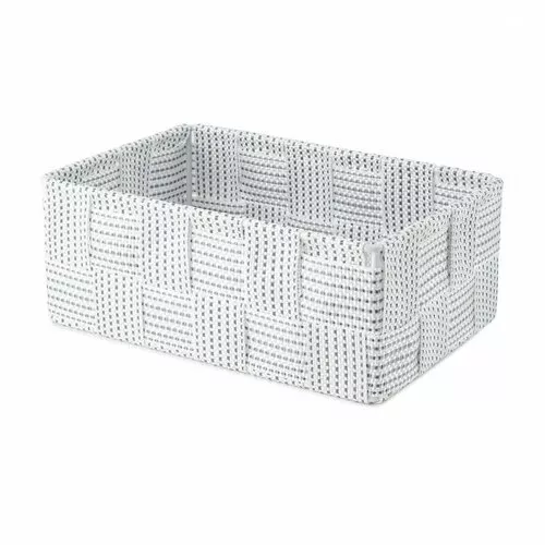 Coș de depozitare pentru sertar Compactor Toronto, 18 x 12 x 7 cm, gri