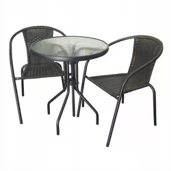 Set mobilier de grădină Nina, 3 piese,