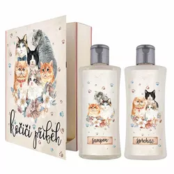 Set cosmetice Bohemia Gifts carte - Cat story