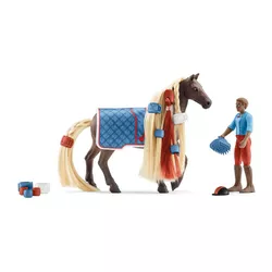 Set pentru începători Schleich 42586 Leo și Rocky, 18,7 x 24,5 x 6 cm