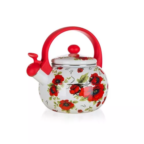 Ceainic smălțuit Banquet Poppy, 2,2 l