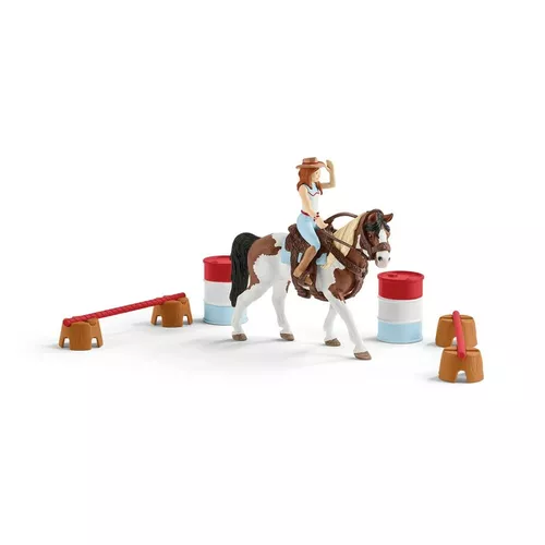 Hannah și trusa de călărie în Western Schleich 42441