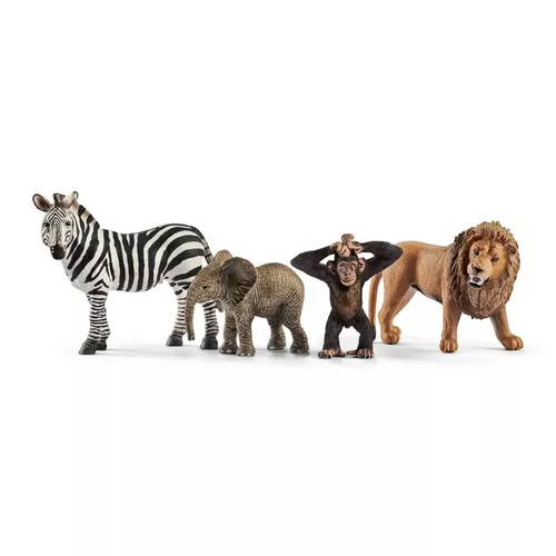 Animale sălbatice Schleich 42387, 4 buc.