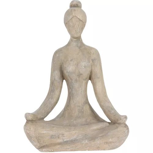 Decor pentru exterior Lady Yoga III, 12,5 x 29,5cm