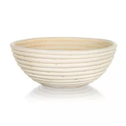 Banquet Tigaie rotundă pentru pâine Natural,diametru 21 x h. 7,5 cm, floare