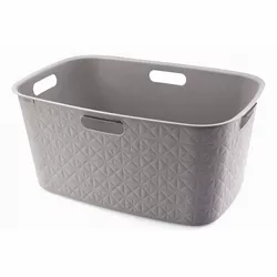 Coș pentru rufe Curver Softex 45 l, gri