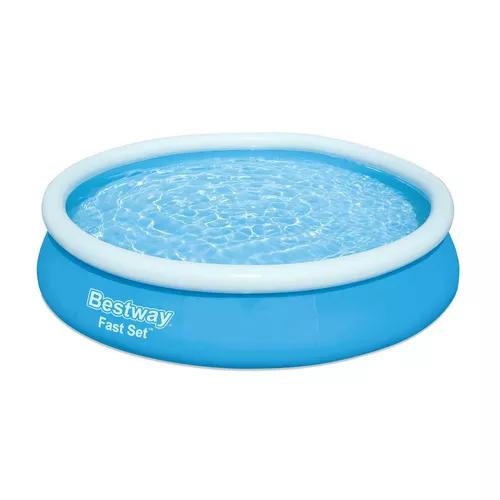 Piscină supraterană Bestway Fast Set, diam. 366 cm, în. 76 cm