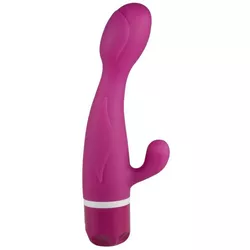 Vibrator din silicon Pink Leaf cu iritatorclitoridian, cu mai multe viteze