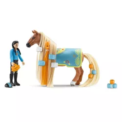 Set pentru începători Schleich 42585 Kim și Caramelo, 18,7 x 24,5 x 6 cm