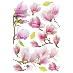 Decorațiune autoadezivă Magnolia Flowers, 42,5 x65 cm