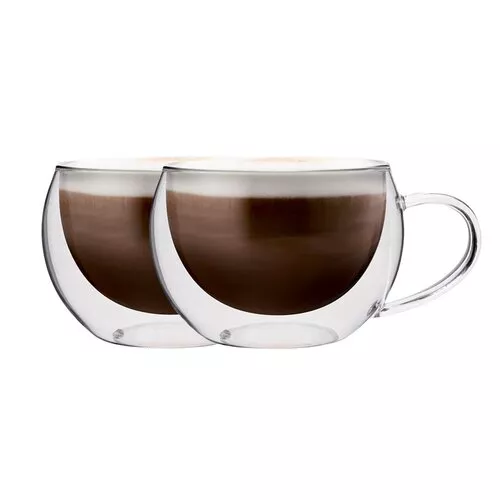 Set de pahare termo Maxxo „Cappucino", 2 piese, 290 ml