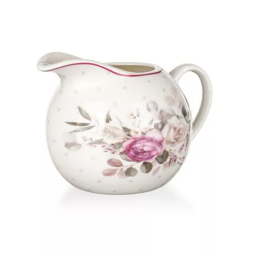 Banquet Ulcior de lapte din ceramică Rose 250 ml