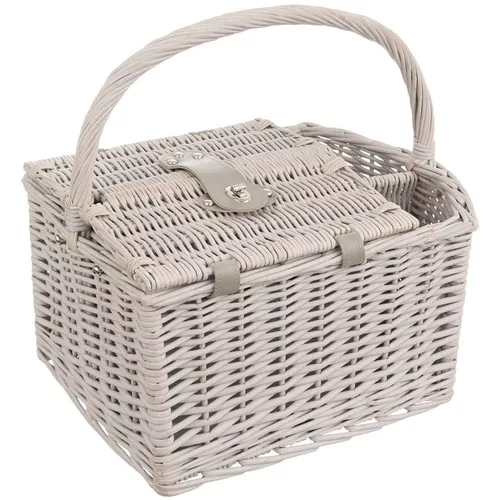 Coș împletit de picnic Orion Termo, 40 x 29x 26 cm