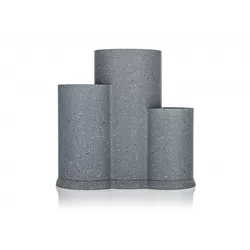 Suport de cuțite Banquet 3in1 Granite Grey