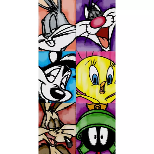 Prosop Looney Tunes, 70 x 140 cm