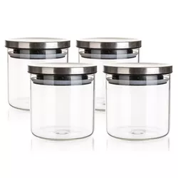 Set de 4 doze de sticlă Banquet FREIA,   650 ml