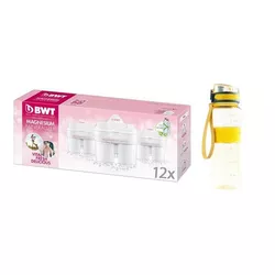 Set cartușe filtrante BWT 12 buc. cu cadou - sticlă sport 600 ml