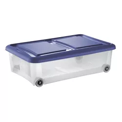 Tontarelli Cutie de depozitare cu capac Stockbox 28 l