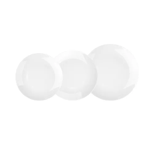 Set de masă MariaPaula Moderna White18 piese